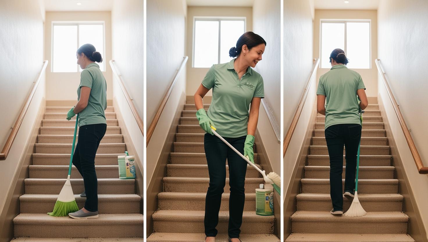 cleaning stepenice